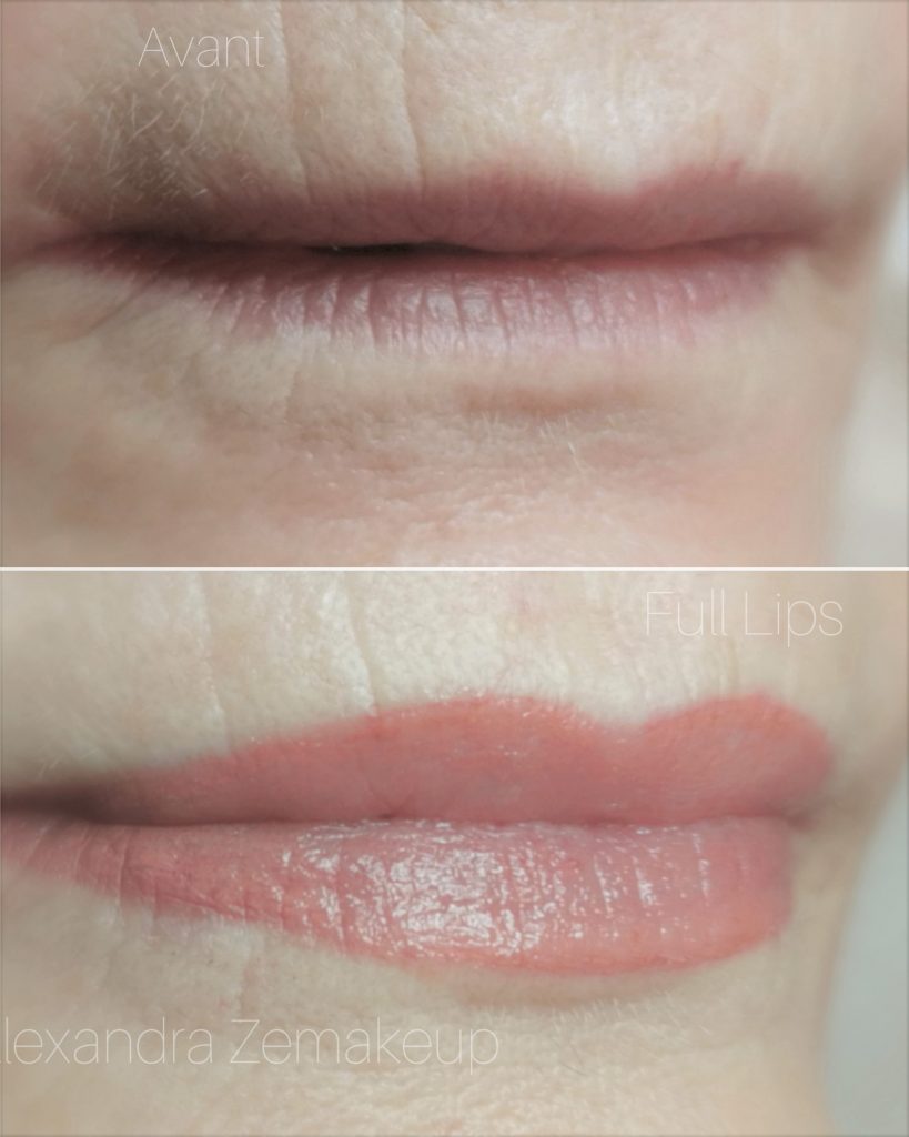 correction maquillage permanent lèvre